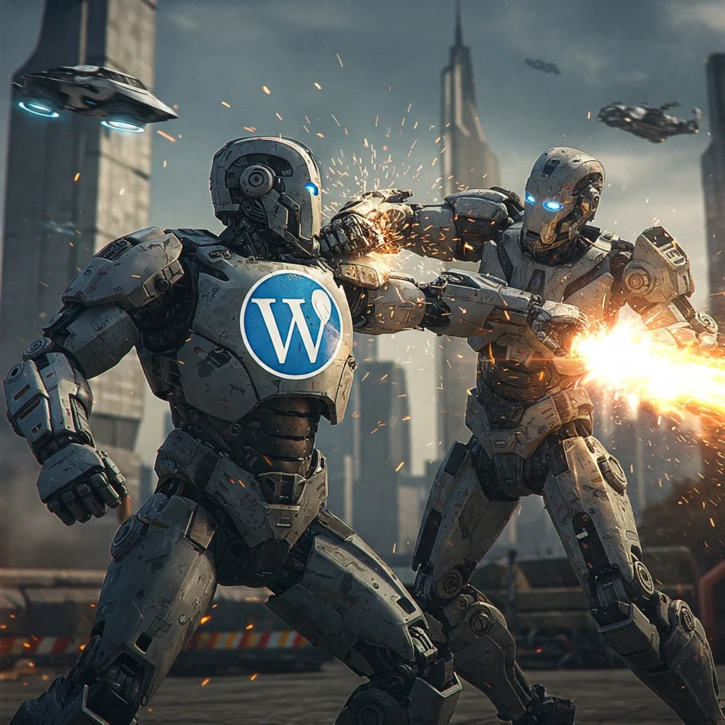 Guerra en el mundo WordPress