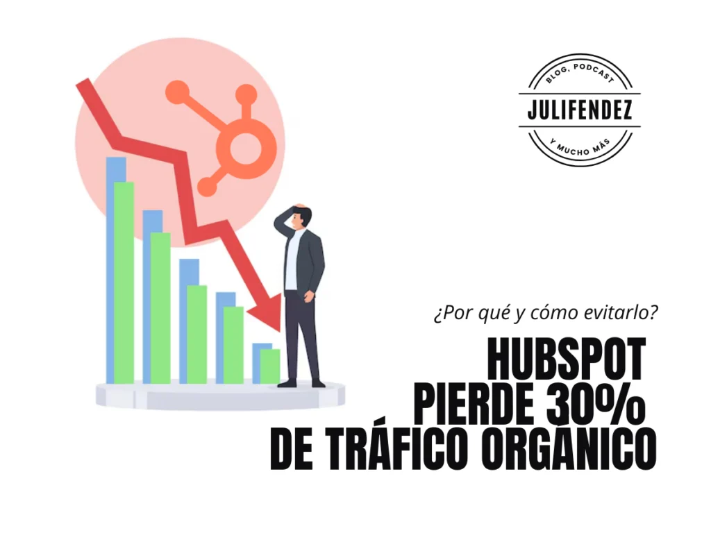 Hubspot pierde tráfico - Portada