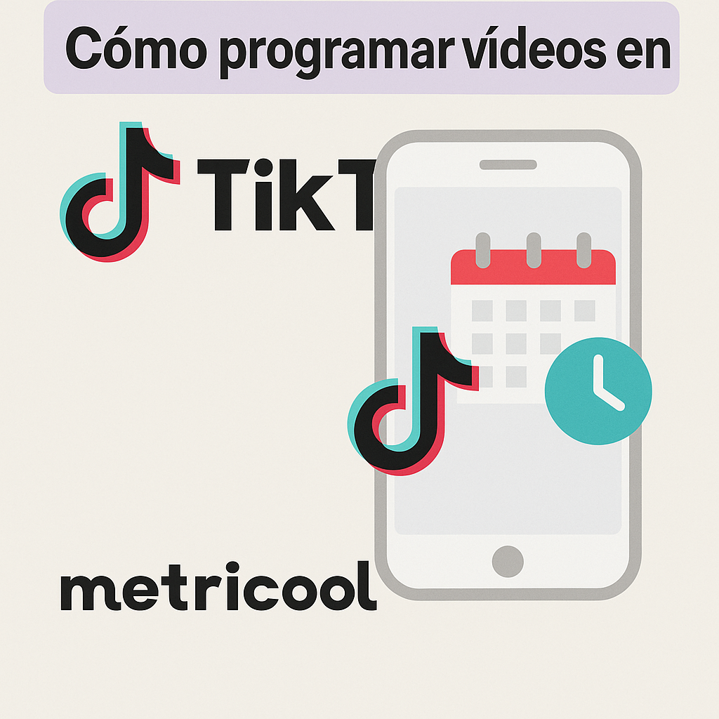Cómo programar vídeos en TikTok