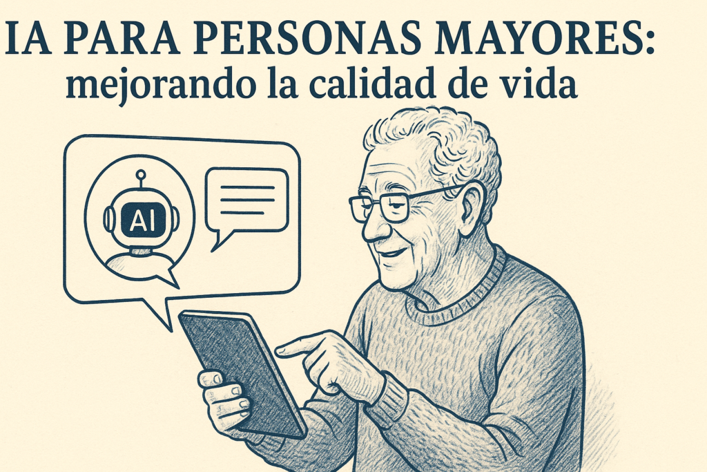Inteligencia artificial para personas mayores