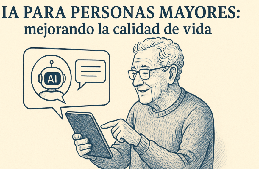 Inteligencia artificial para personas mayores