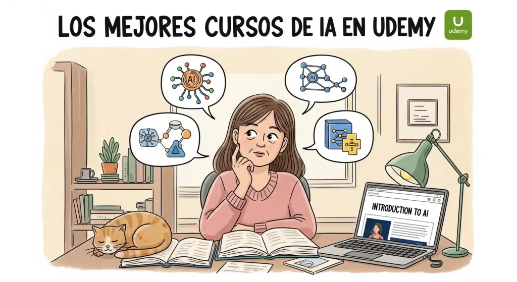Cursos IA en Udemy
