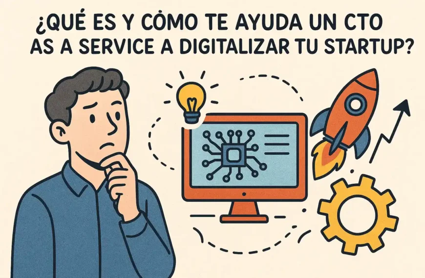 ¿Qué es y cómo te ayuda un CTO as a Service a digitalizar tu startup?