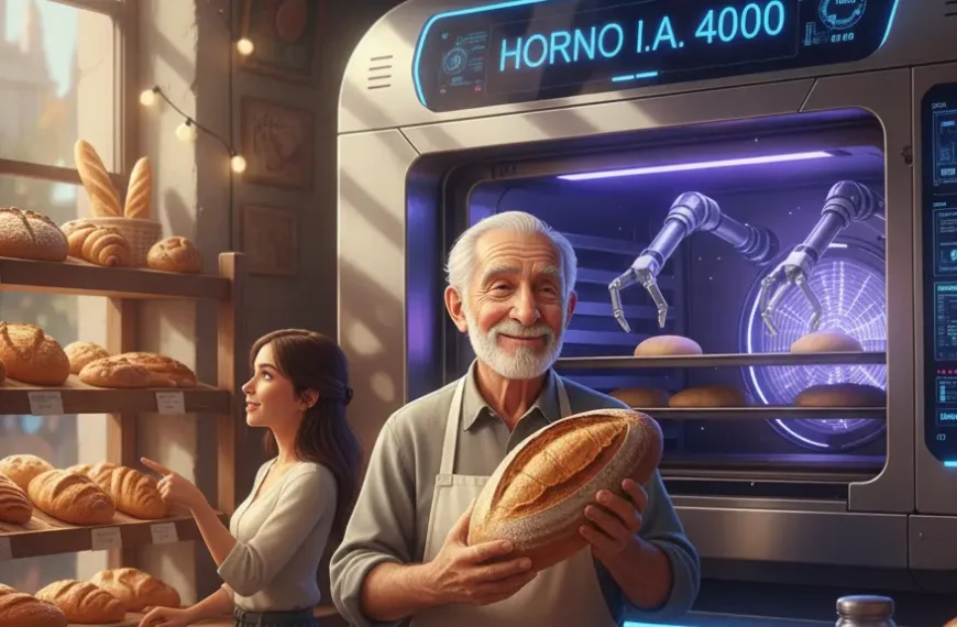 Cuento del panadero Ramón y el horno inteligente 🥖