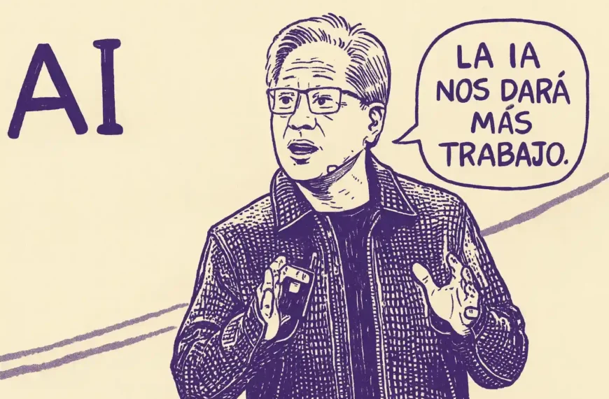¿Nos dará más trabajo la IA? Jensen Huang y yo creemos que sí