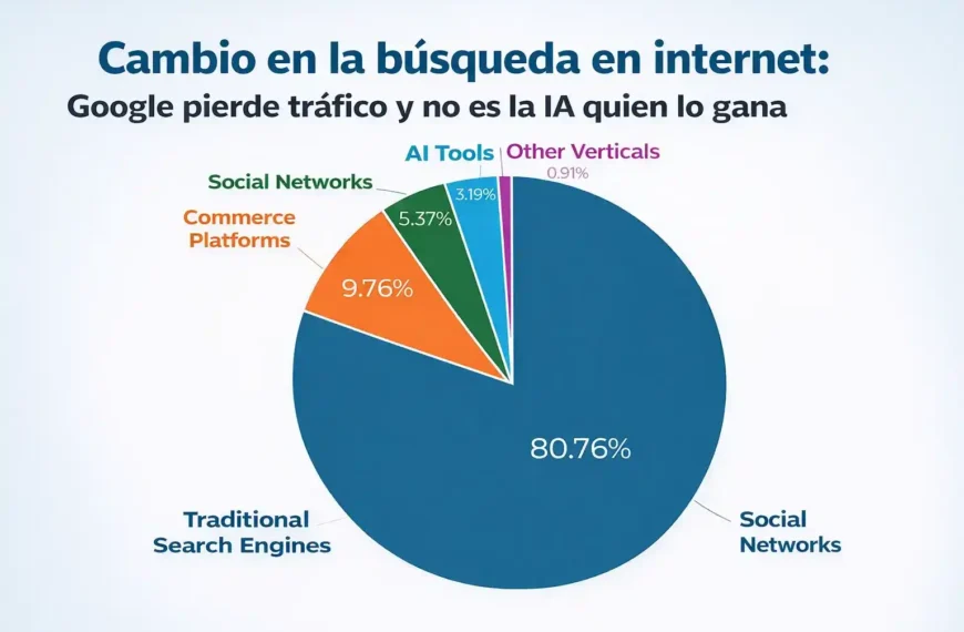 Cambio en la búsqueda en internet