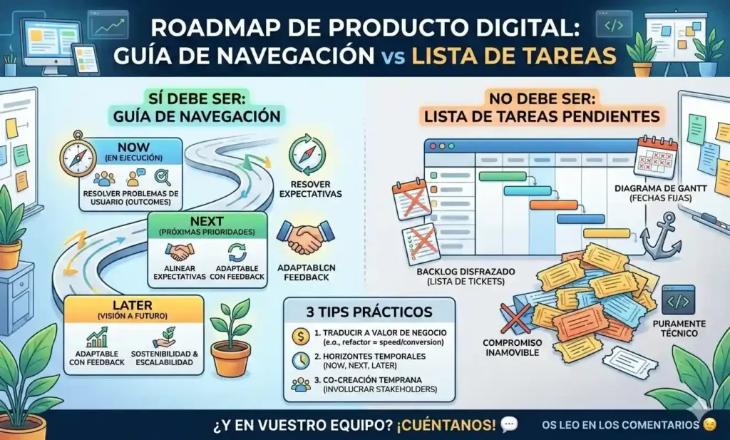 Roadmap y producto digital